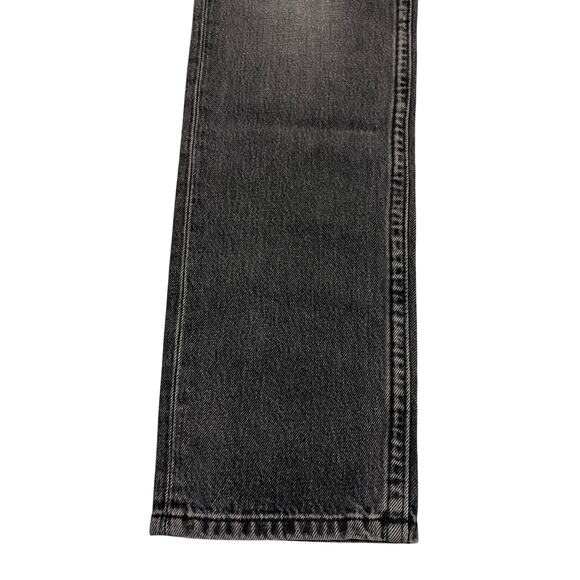 12-95 HELMUT LANG Men's Mr.87 Jeans Straight Coal Wash Black Size 30 - Picture 5 of 10